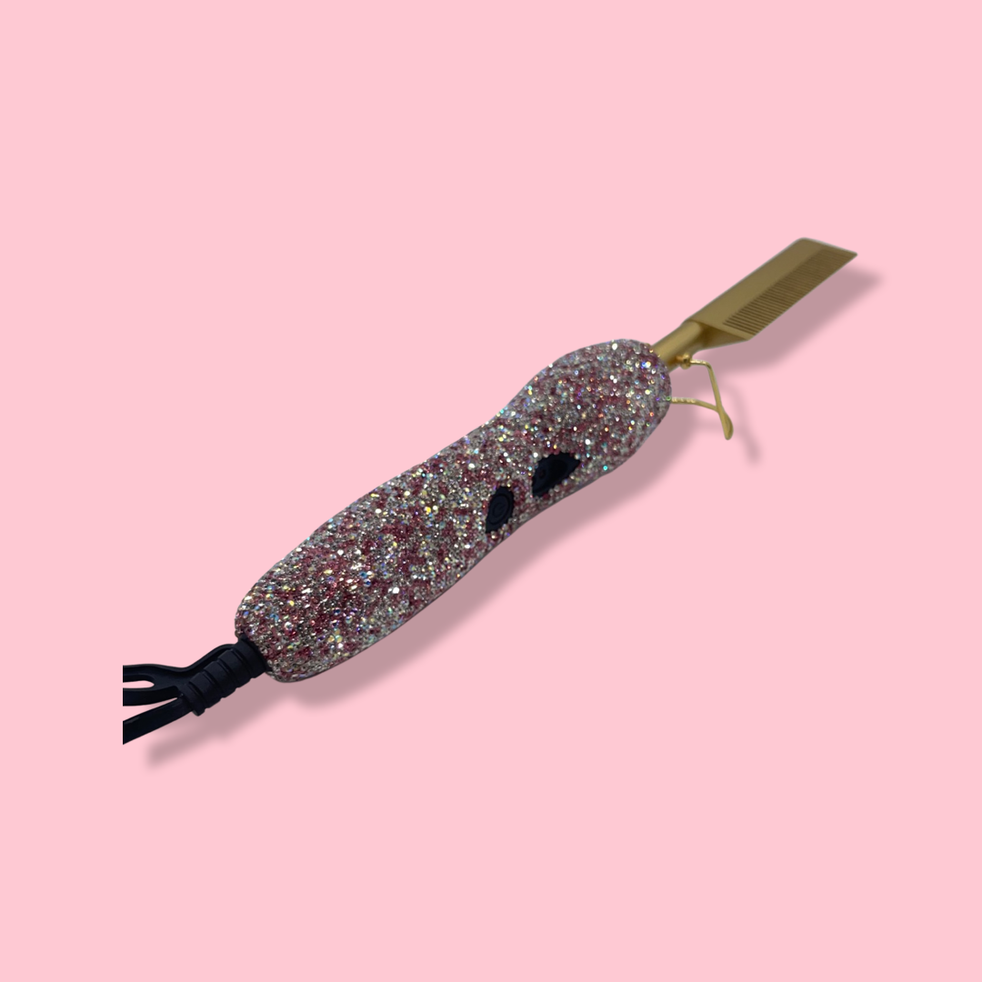 Bedazzled Hot Comb