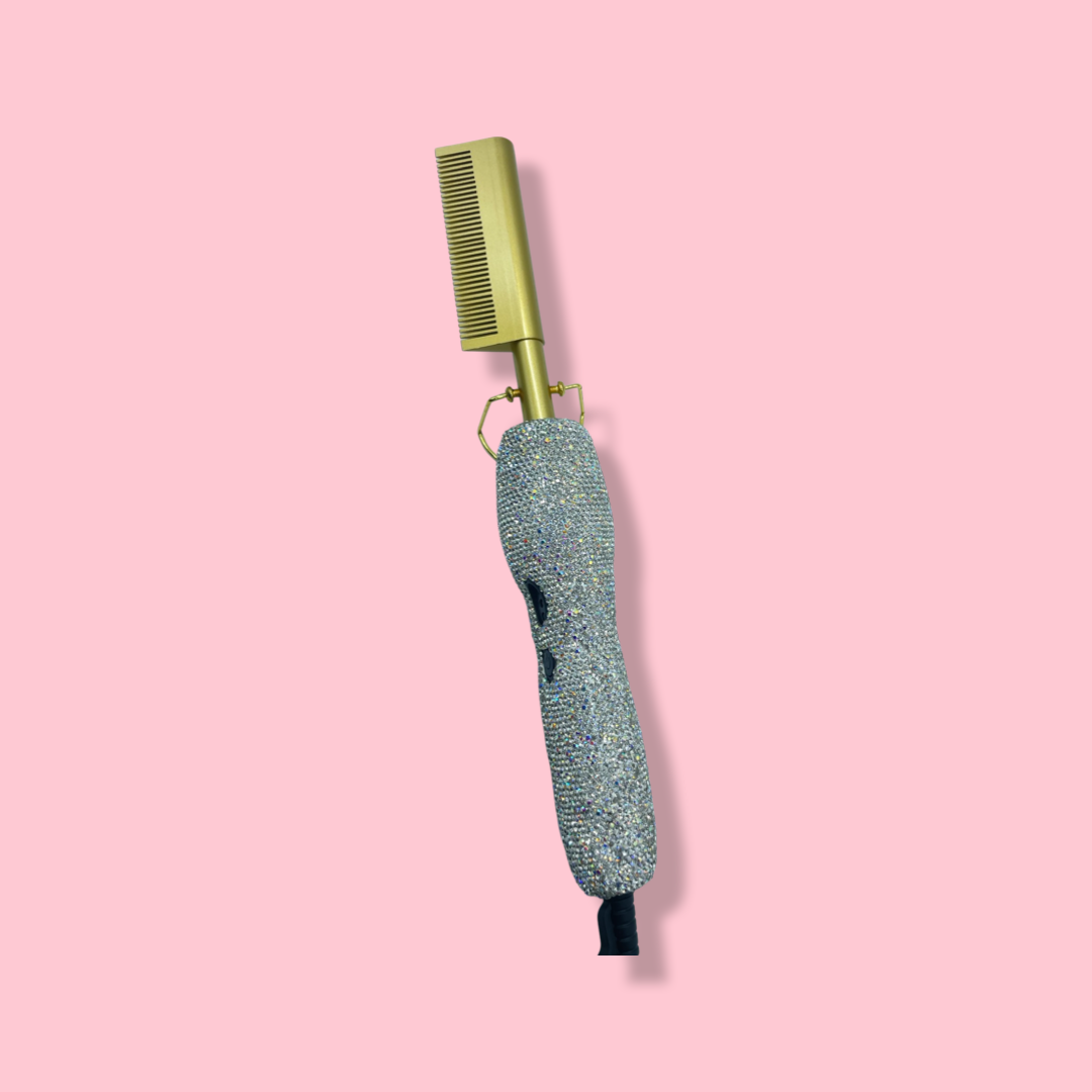 Bedazzled Hot Comb